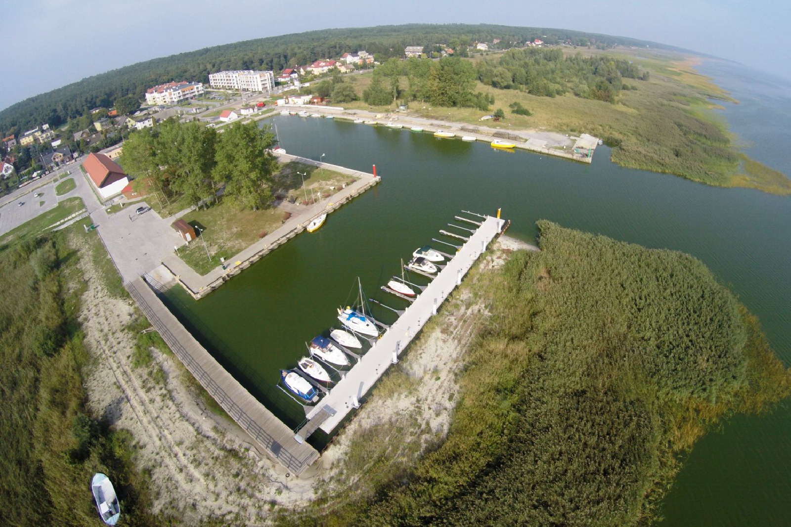 Port jachtowy w Kątach Rybackich