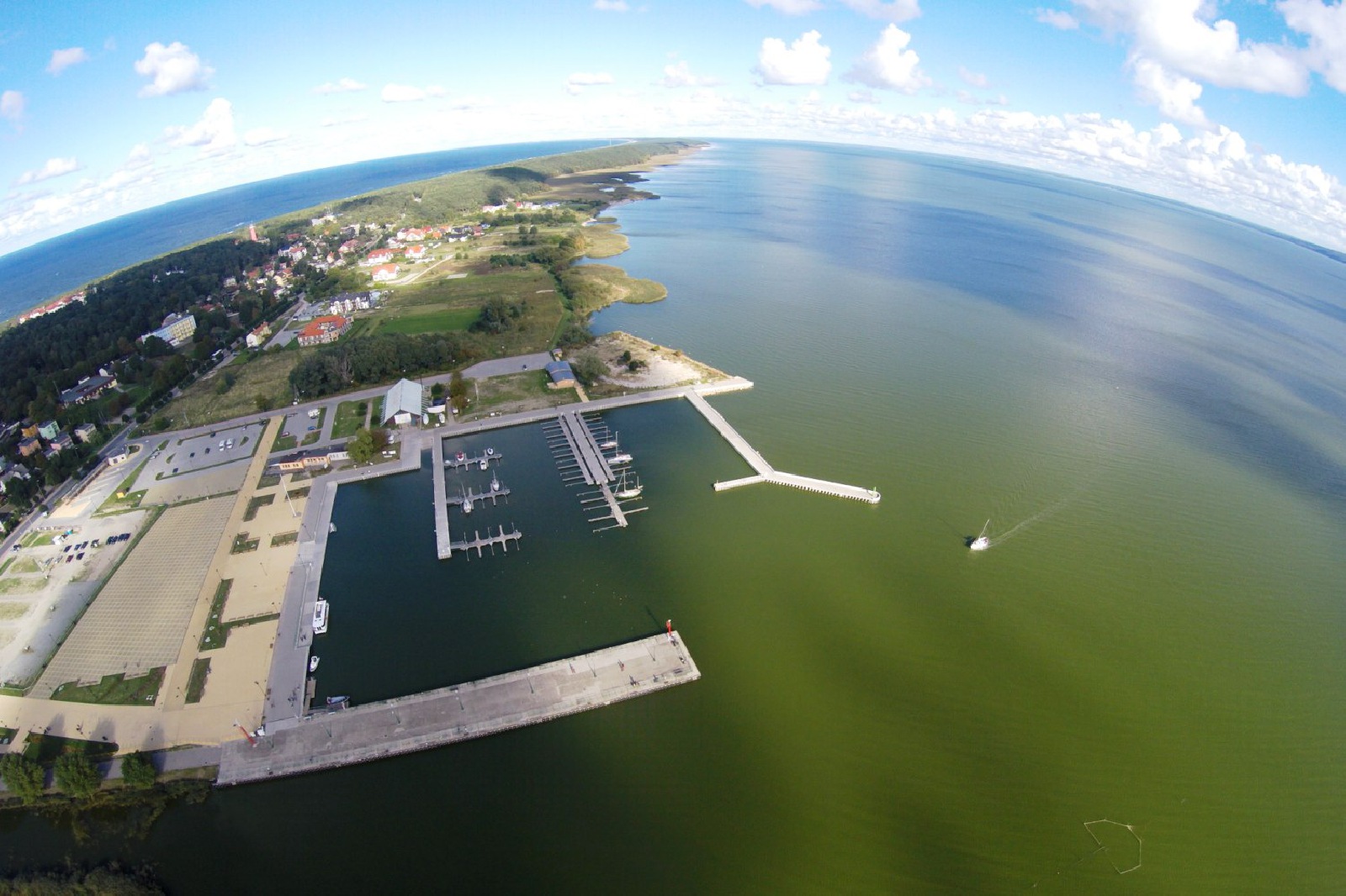 Port jachtowy w Krynicy Morskiej