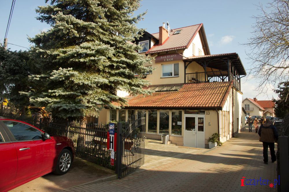 Pętla Żuławska Bar Rybny u Basi