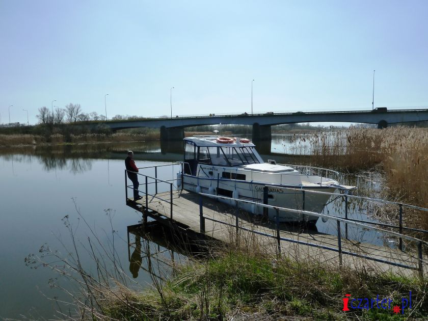 Pętla Żuławska Pomost w Jazowej