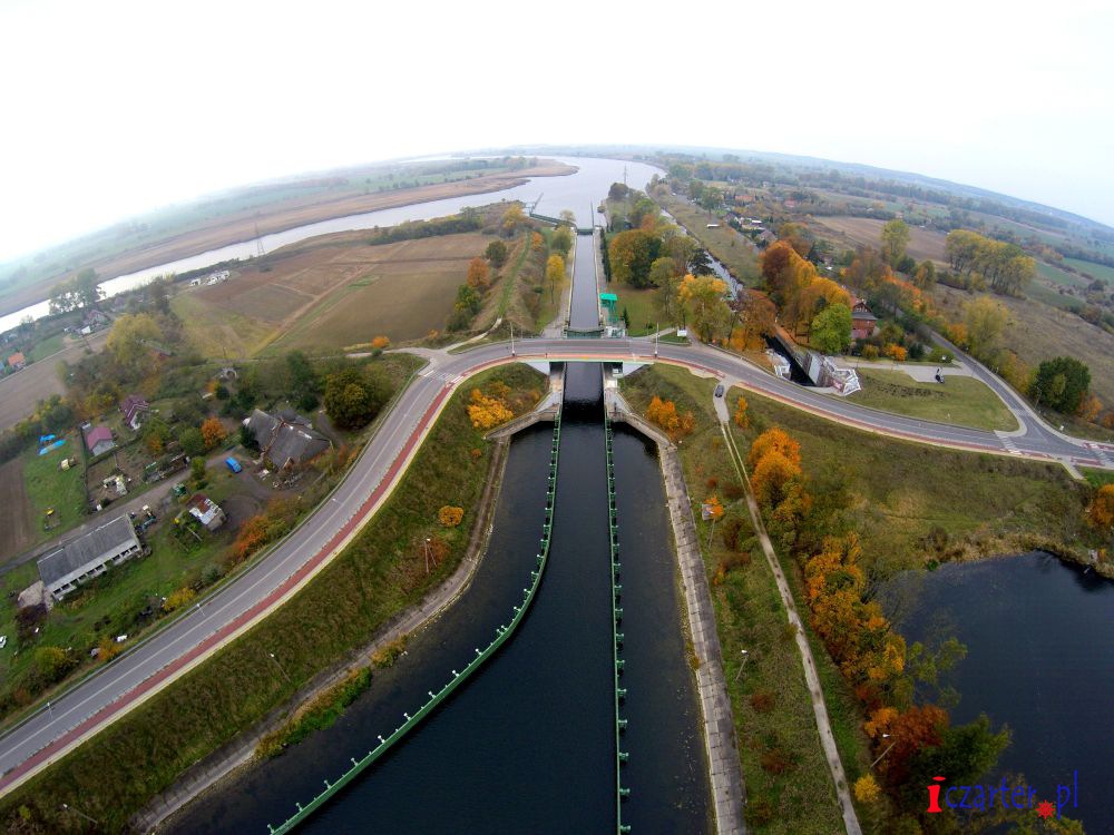 Pętla Żuławska Śluza Przegalina