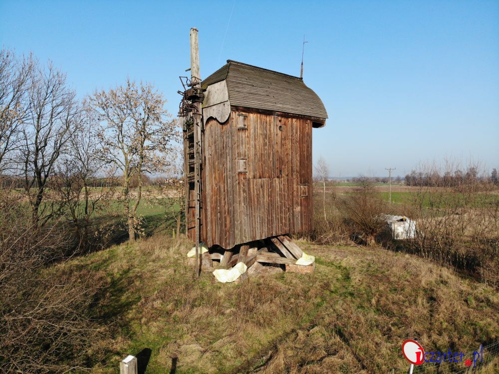 Pętla Żuławska Wiatrak Koźlak w Drewnicy